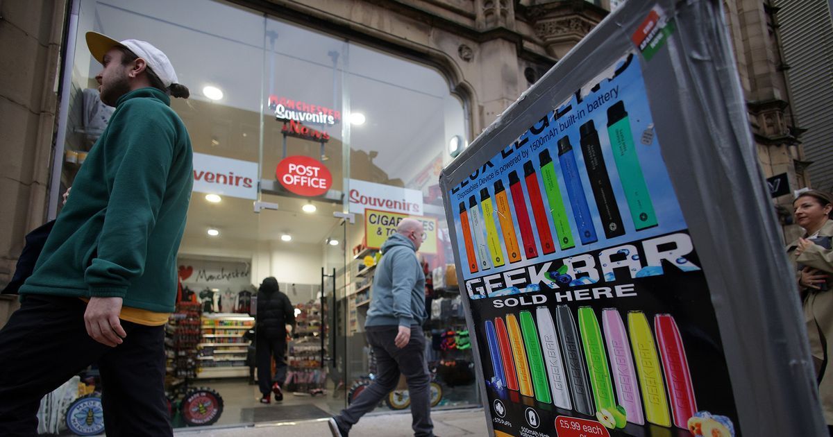 英國(guó)電子煙市場(chǎng)街頭